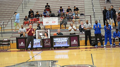 Pearland Basketball Pic Tribute - Pearland HS Basketball Classic Picture and Cameron Juniel MVP Award Dedication